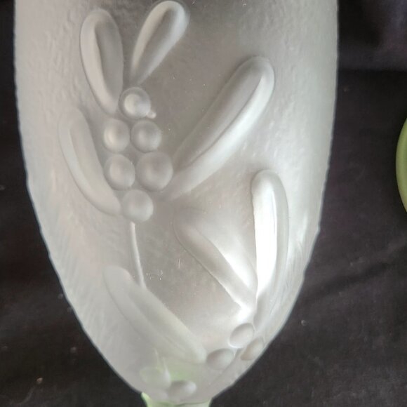 Pfaltzgraff winterwood frosted goblets - Picture 4 of 4